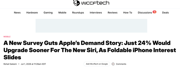 瑞银调查:仅24%受访者愿为Siri AI升级iPhone,折叠款兴趣下滑 第2张 瑞银调查:仅24%受访者愿为Siri AI升级iPhone,折叠款兴趣下滑 第2张
