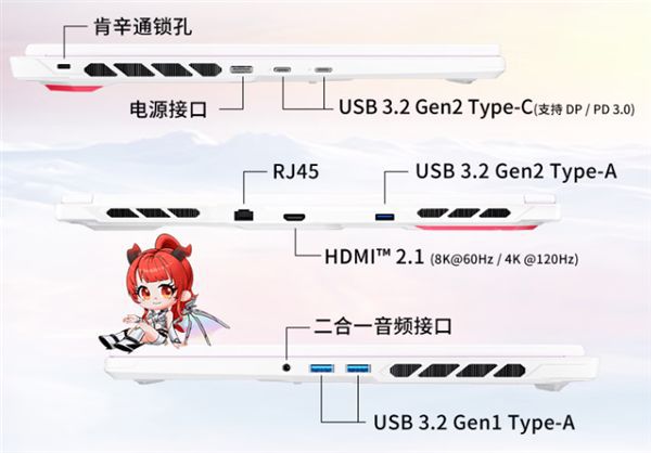 微星推出神影16魔龙姬限定款2026游戏本 7月开售  第5张
