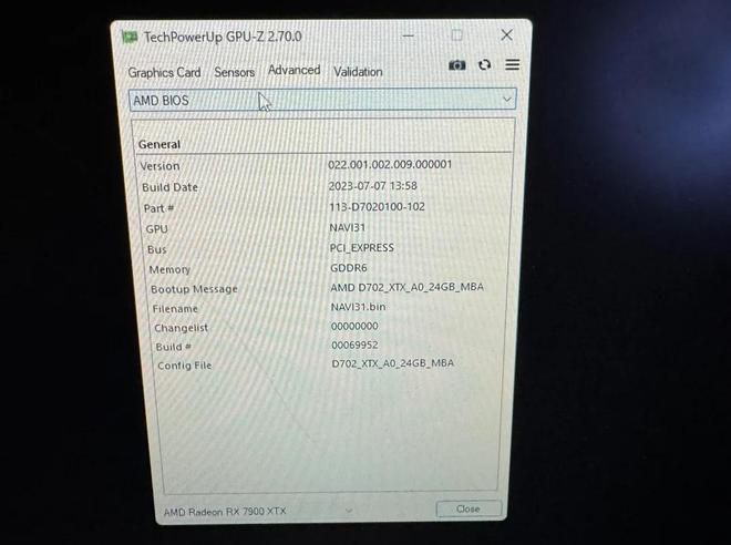 AMD Radeon RX 7900 XTX 工程样品图片被网友曝光  第6张