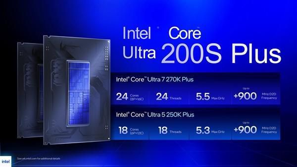Intel上调酷睿Ultra 200S Plus系列总价官方建议零售价  第2张