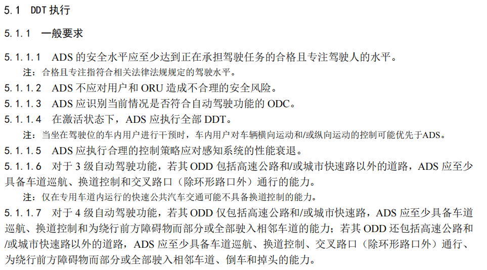 工信部发布《智能网联汽车 自动驾驶系统安全要求》报批稿 第3张 工信部发布《智能网联汽车 自动驾驶系统安全要求》报批稿 第3张