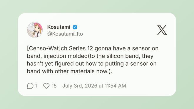 Apple Watch 表带设计十年未变,新品或将拓展功能属性 第2张 Apple Watch 表带设计十年未变,新品或将拓展功能属性 第2张