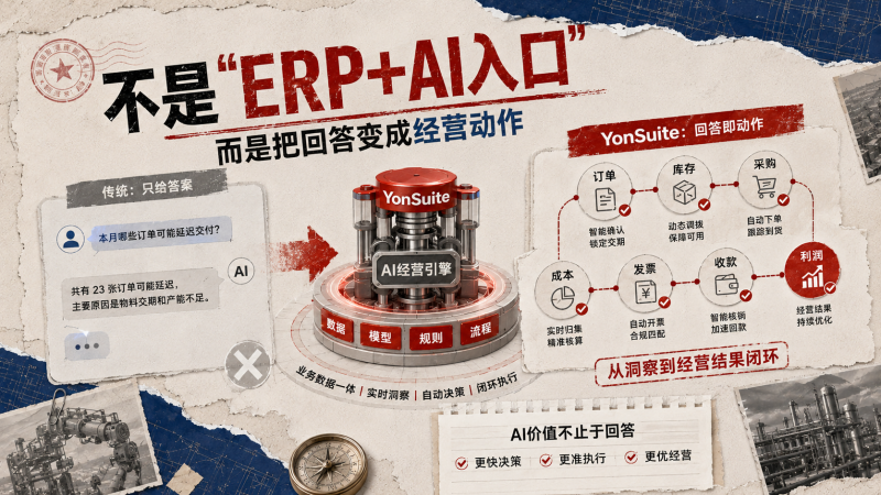 企业AI竞争进入ERP主战场:用友YonSuite成核心入口 第2张 企业AI竞争进入ERP主战场:用友YonSuite成核心入口 第2张