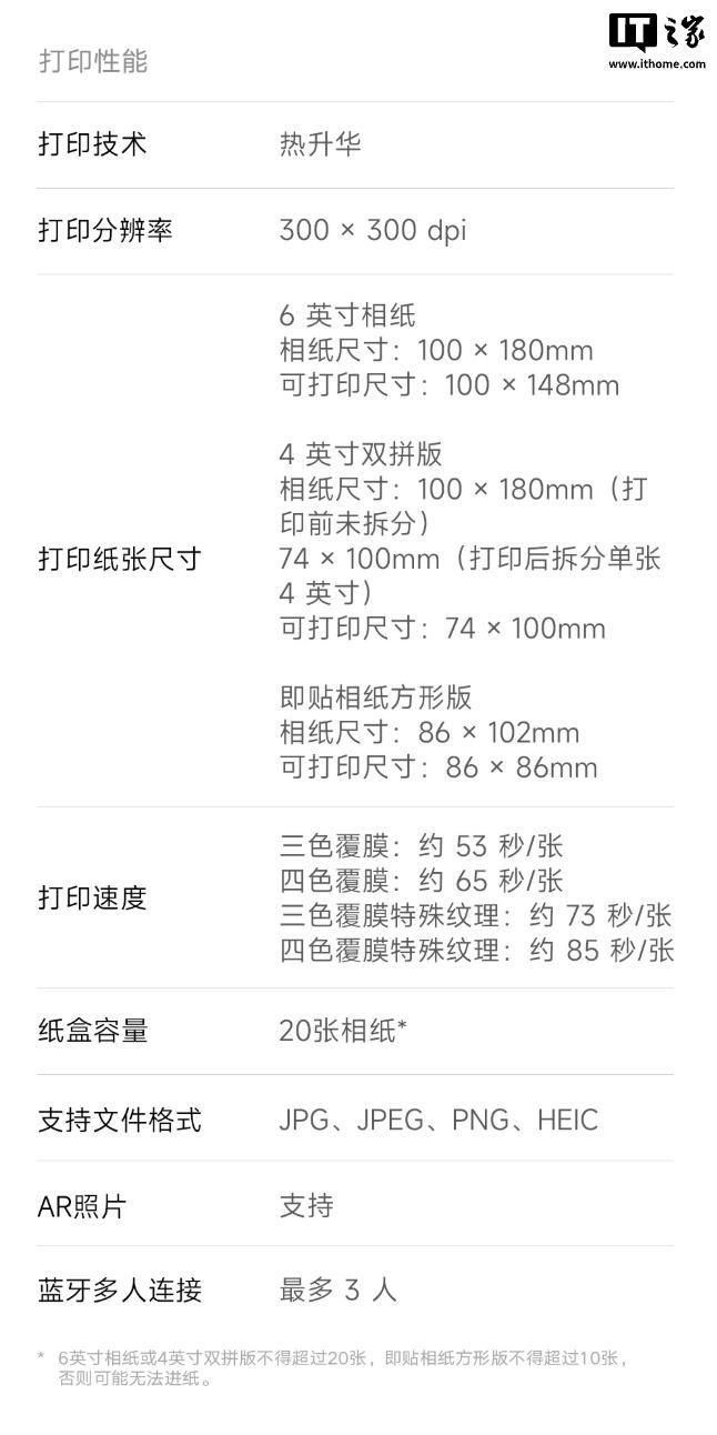 小米米家桌面照片打印机 2 将于 7 月 13 日开启众筹 第4张 小米米家桌面照片打印机 2 将于 7 月 13 日开启众筹 第4张