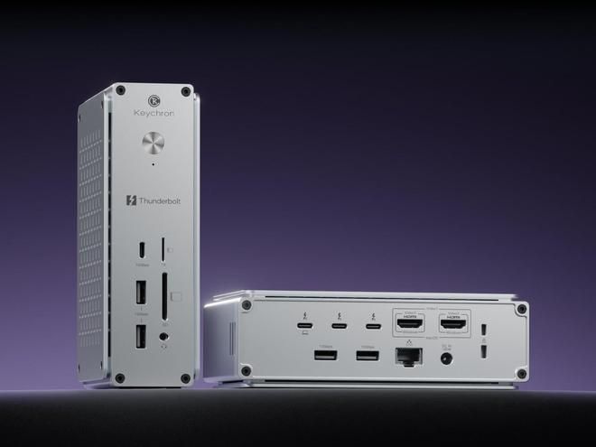 Keychron推出首款扩展坞：支持雷电5、14合1设计、售价349.99美元