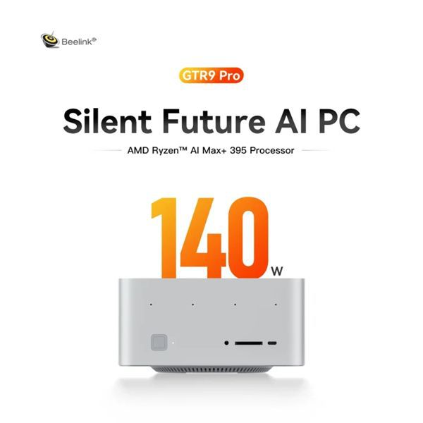 零刻GTR9 Pro迷你主机顶配版上线：128GB RAM+4TB SSD，售价28599元