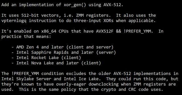 英特尔Nova Lake处理器将重新支持AVX-512指令集