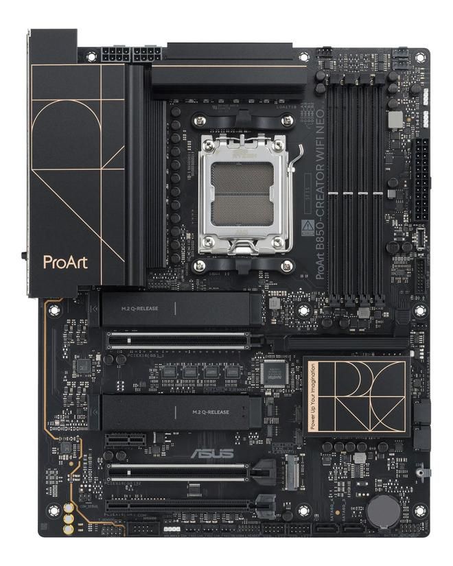 华硕ProArt B850-Creator WiFi Neo主板开售,定价2399元 第2张 华硕ProArt B850-Creator WiFi Neo主板开售,定价2399元 第2张