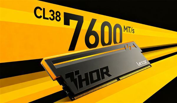 雷克沙推出THOR RGB DDR5雷神二代内存 采用长鑫存储DDR5颗粒