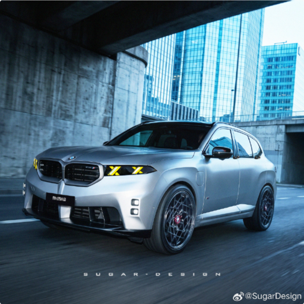 博主SugarDesign发布新一代宝马X5 M非官方渲染图  第4张