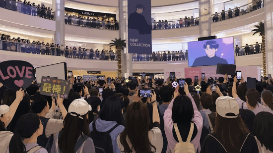 金珉奎香港品牌活动粉丝通宵排队 现场意外插曲引热议