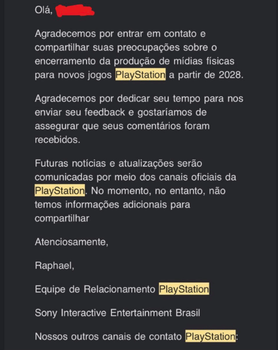PlayStation官方回应玩家抗议 取消实体光盘事件持续发酵 第2张 PlayStation官方回应玩家抗议 取消实体光盘事件持续发酵 第2张