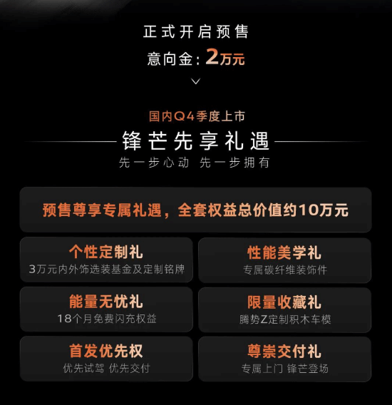 腾势Z国内预售开启,预售价68万至118万元 第2张 腾势Z国内预售开启,预售价68万至118万元 第2张